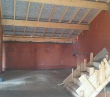 Ecran sous toiture_Vue intérieure (Etage 1)