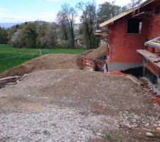 L'espace pour l'accès maison