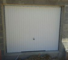 La porte du garage