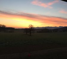 Lever du soleil depuis
Notte salle de bain