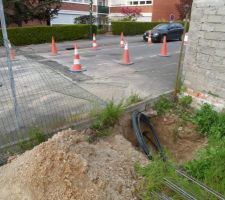 Raccordement Eau VEOLIA avant ouverture chantier