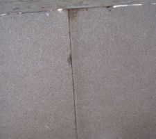 Trace infiltration par raccord velux