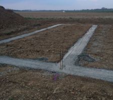 Fondations terminés