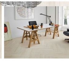 Carrelage imitation parquet pièce de vie