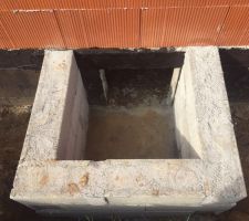 Coffre vide sanitaire