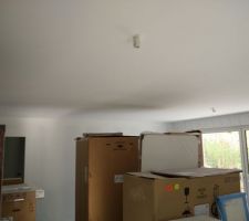 Peinture blanc mat (plafond séjour)