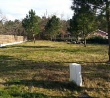 D&eacute;but du terrain