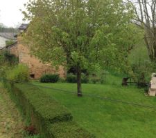 Jardin vu sud-ouest