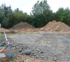 Il n'y a pas 300 m3 de terre à remuer comme indiqué dans le devis.