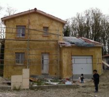 Façade en cours