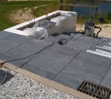 Carrelage en cours
