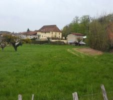 Notre terrain de 833m2