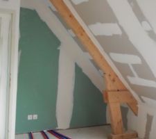 Chambre à l'étage