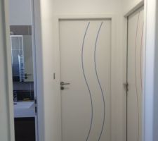 Peinture portes.