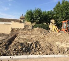 D&eacute;but des fondations