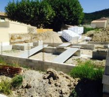 Vide sanitaire, et terrasse