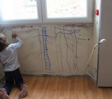 Degat a cause de l'humidité de condensation