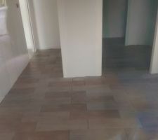 Carrelage imitation parquet