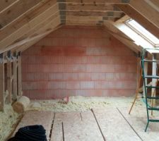 Chambre sous combles.