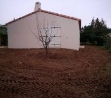 Terrassement du terrain