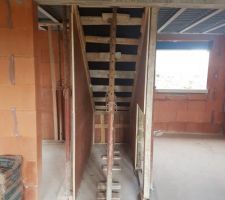 Coffrage de l'escalier