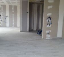 Carrelage imitation parquet