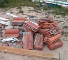Un peu de bazar laissé par le menuisier