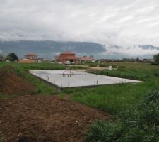 Soubassement et Dalle coulée