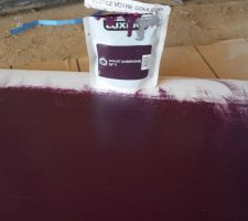 Test violet aubergine N° 1