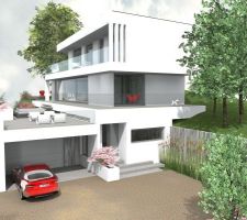 Projet 1 - facade Sud Ouest