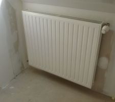 Radiateur à l'étage