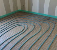 Chauffage au sol chambre