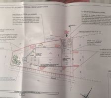 Plan de masse et implantation de la maison sur le terrain