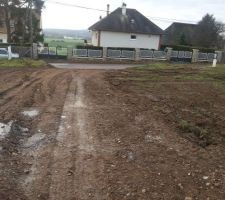 Chemin acc&egrave;s maison