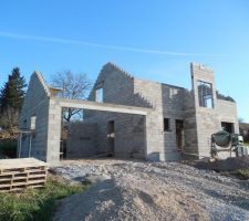 El&eacute;vation murs &eacute;tage