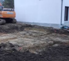 Début du terrassement