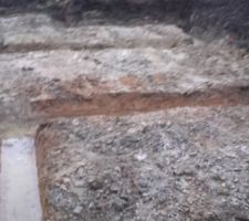 Début du terrassement