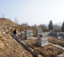 Le Ma&ccedil;on vient de d&eacute;marrer les fondation