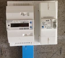 Compteur EDF intérieur