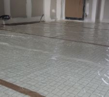Isolabt du plancher chauffant