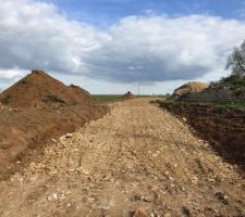 Préparation pour les fondations