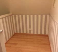 Rendu final du palier qui va devenir un coin lecture