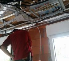 &ccedil;a prend forme &agrave; l'&eacute;tage. On est &eacute;pat&eacute; par la qualit&eacute; de leur travail. Un grand Bravo pour Maison Evolution