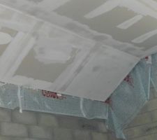 Isolation sous toiture, faux plafond