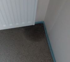 Fuite Radiateur chambre parents