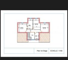 Voici les plans du 1er etage