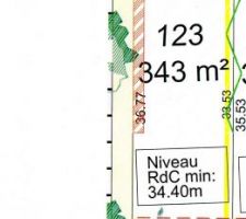 Terrain tout en longueur