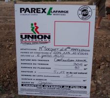 Notre panneau!!!
