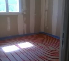Chauffage au sol chambre