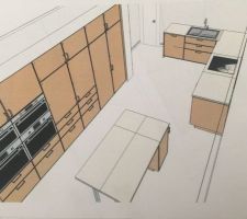 Choix cuisine et plan de travail